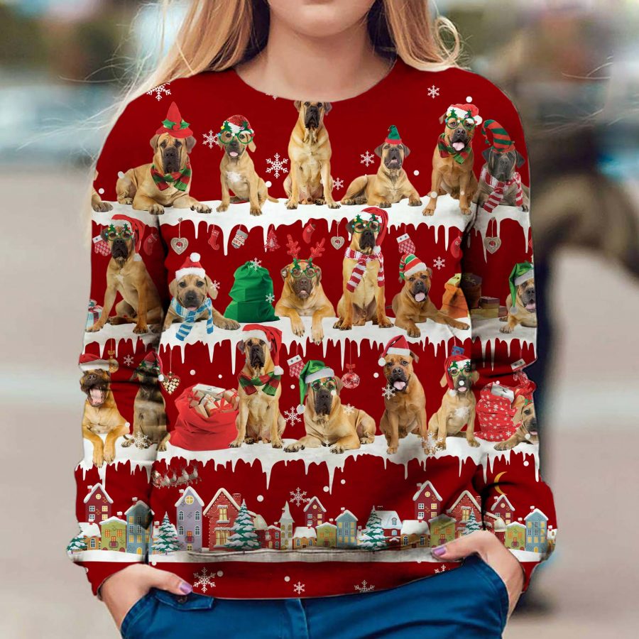 Boerboel - Snow Christmas - Premium Sweater