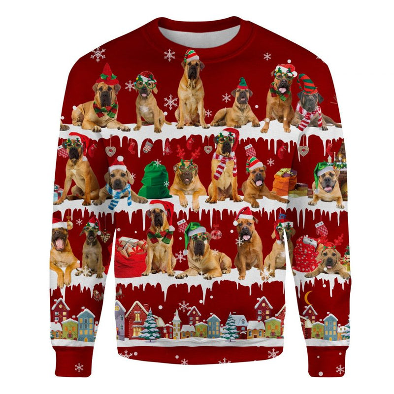 Boerboel - Snow Christmas - Premium Sweater