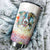 Border Collie Art Color Tumbler Cup