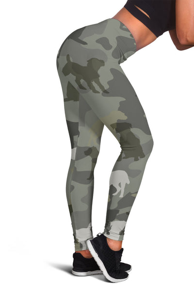 Border Terrier Camo Legging
