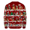 Border Terrier - Snow Christmas - Premium Sweater