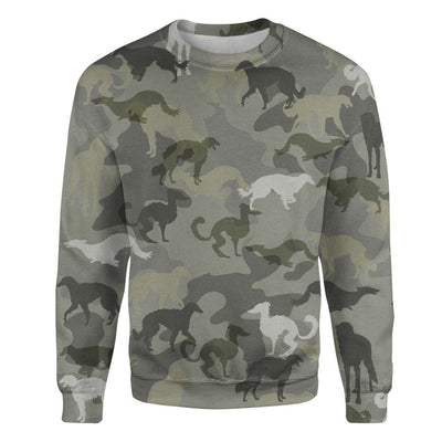 Borzoi - Camo - Premium Sweater