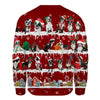 Boston Terrier - Snow Christmas - Premium Sweater