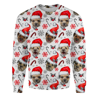 Border Terrier - Xmas Decor - Premium Sweater