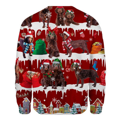 Boykin Spaniel - Snow Christmas - Premium Sweater