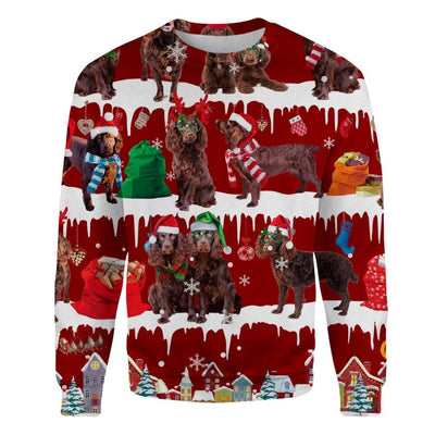 Boykin Spaniel - Snow Christmas - Premium Sweater