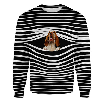 Bracco Italiano 2 - Stripe - Premium Sweater