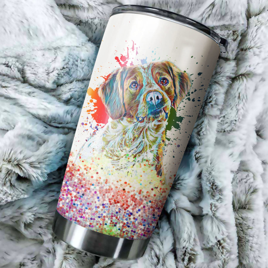 Brittany Art Color Tumbler Cup