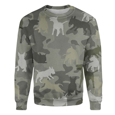 Bull Terrier - Camo - Premium Sweater