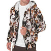 Bull Terrier Full Face Fleece Hoodie