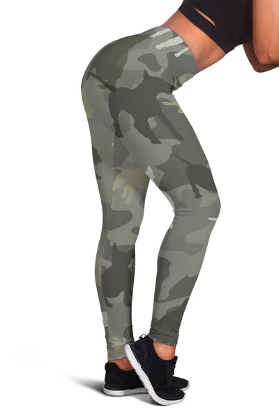 Bull Terrier Camo Legging