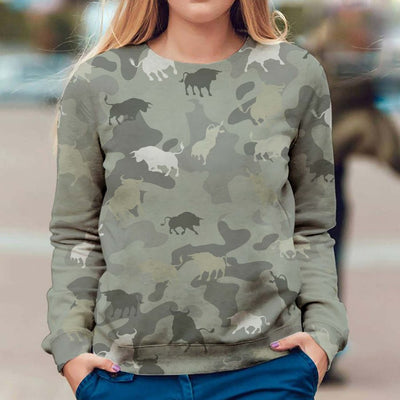 Bull - Camo - Premium Sweater