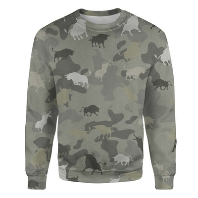 Bull - Camo - Premium Sweater