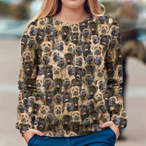 Bullmastiff - Full Face - Premium Sweater