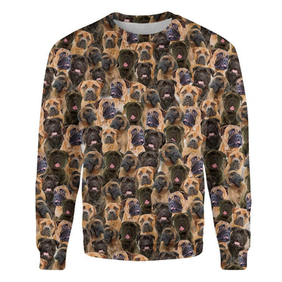 Bullmastiff - Full Face - Premium Sweater