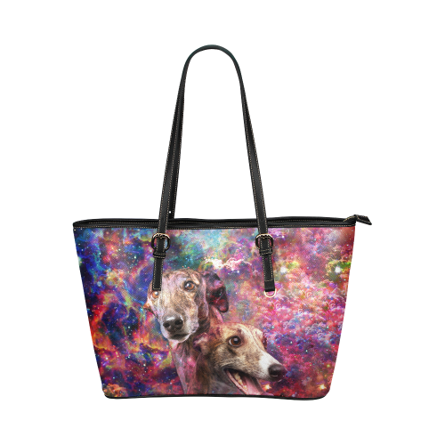 Greyhound Leather Tote Bag
