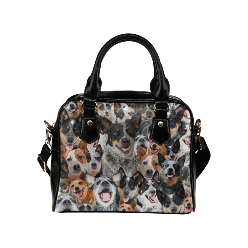 Australian Cattle Face Shoulder Handbag