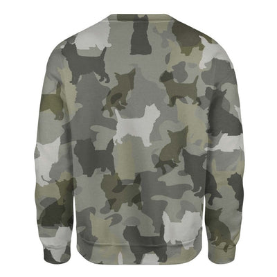 Cairn Terrier - Camo - Premium Sweater