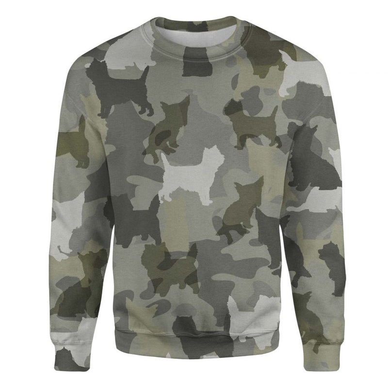 Cairn Terrier - Camo - Premium Sweater
