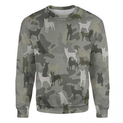 Canaan Dog - Camo - Premium Sweater
