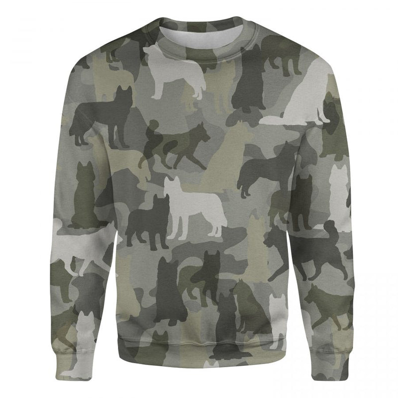 Canadian Eskimo Dog - Camo - Premium Sweater