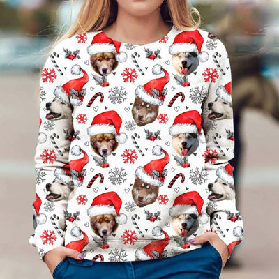 Canadian Eskimo Dog - Xmas Decor - Premium Sweater