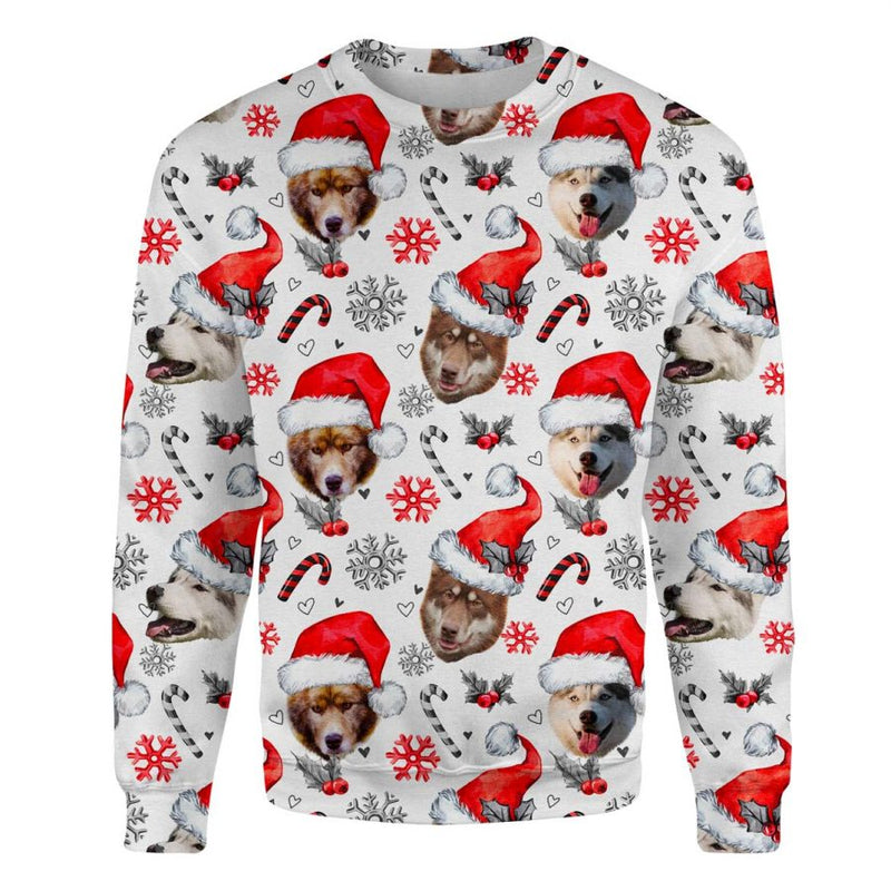 Canadian Eskimo Dog - Xmas Decor - Premium Sweater