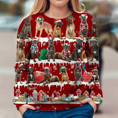 Cane Corso - Snow Christmas - Premium Sweater