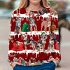 Catahoula Leopard - Snow Christmas - Premium Sweater