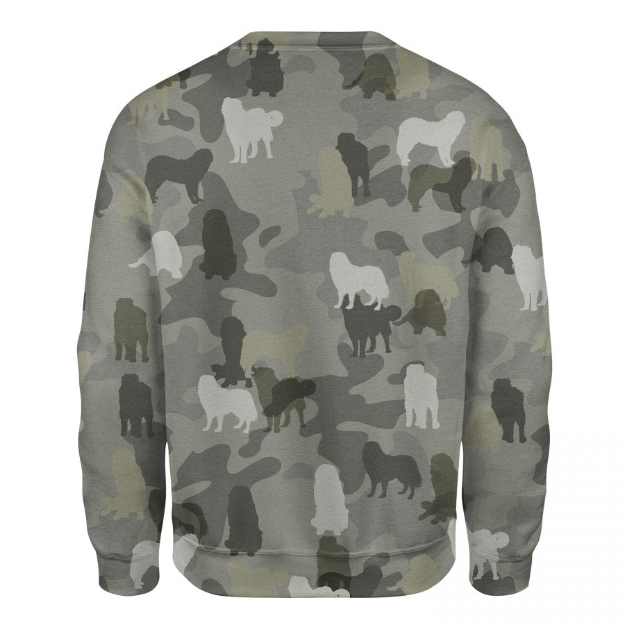 Caucasian Shepherd Dog - Camo - Premium Sweater