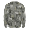 Caucasian Shepherd Dog - Camo - Premium Sweater