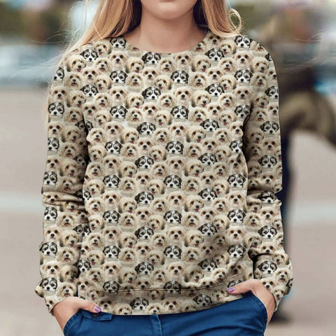 Cavachon - Full Face - Premium Sweater