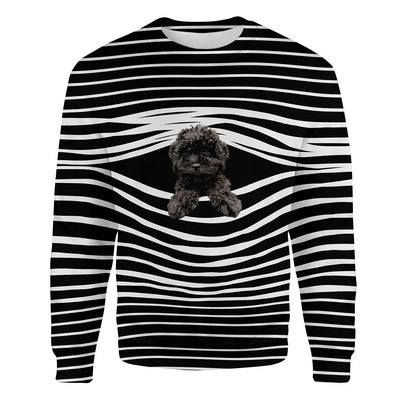 Cavapoo - Stripe - Premium Sweater
