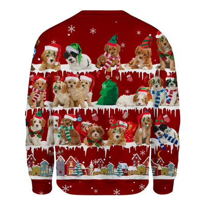 Cavoodle - Snow Christmas - Premium Sweater
