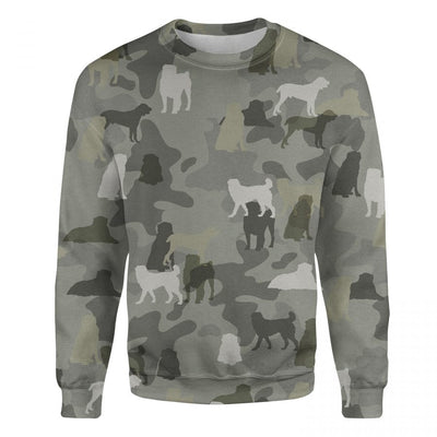 Central Asian Shepherd Dog - Camo - Premium Sweater