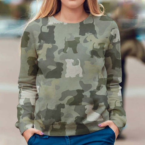 Cesky Terrier - Camo - Premium Sweater
