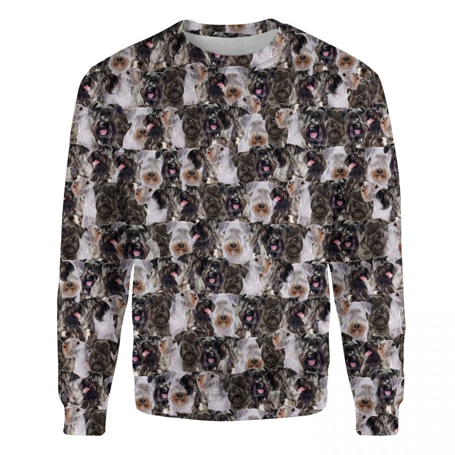 Cesky Terrier - Full Face - Premium Sweater