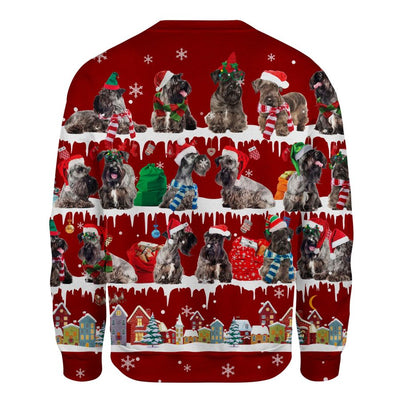 Cesky Terrier - Snow Christmas - Premium Sweater