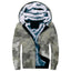 Cesky Terrier Camo Fleece Hoodie