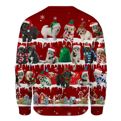 Chi-Poo - Snow Christmas - Premium Sweater