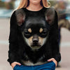 Chihuahua 1 - Face Hair - Premium Sweater
