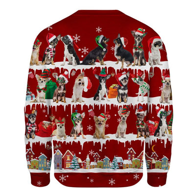 Chihuahua - Snow Christmas - Premium Sweater