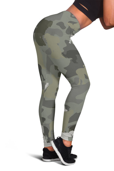 Chinese Crested Dog Camo Legging