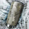 Chinese Crested Dog Camo Tumbler Cup