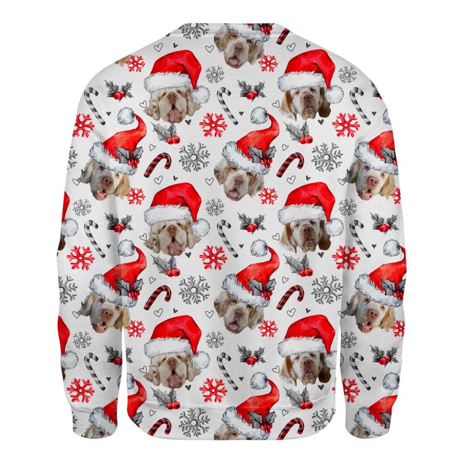 Clumber Spaniel - Xmas Decor - Premium Sweater