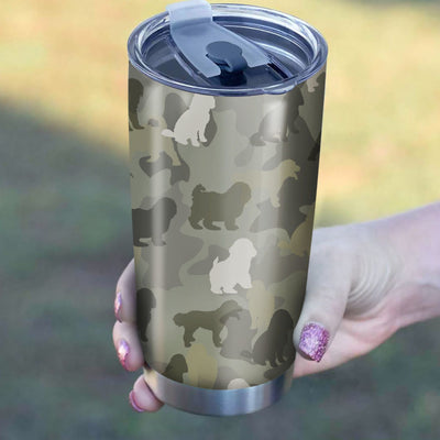 Cockapoo Camo Tumbler Cup