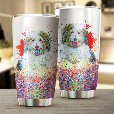 Coton De Tulear Art Color Tumbler Cup