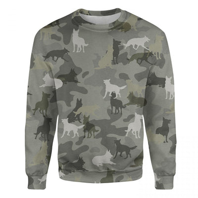 Czechoslovakian Wolfdog - Camo - Premium Sweater