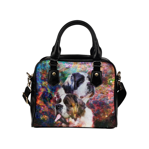 St. Bernard Yin Yang Shoulder Handbag