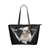 Bulldog Leather Tote Bag